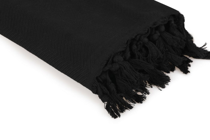 L'essentiel linge de maison Funda de Sofá Asya - Negro 115 x 200 cm